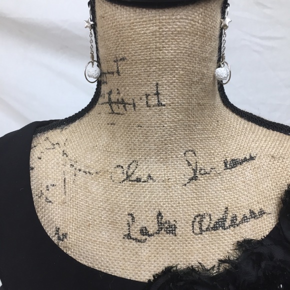 Lunar Love Hematite Handcrafted Diffuser Earrings - Picture 2 of 4